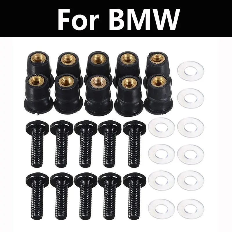 

Automobile nut and screw For BMW S1000R S1000RR S1000XR F900XR HP4 G310GS F800GT F800R