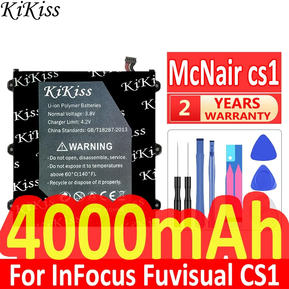 Эффективный аккумулятор для ноутбука емкостью 4000 мАч InFocus Fuvisual CS1