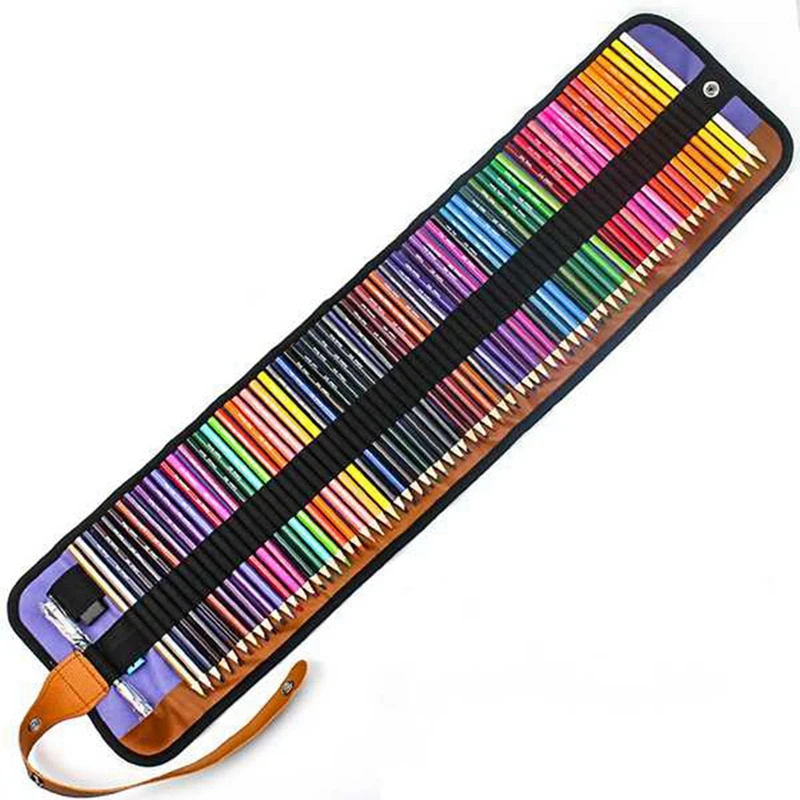 Roller Curtain Set Color Lead 72 Color Color Pencil Set Wood