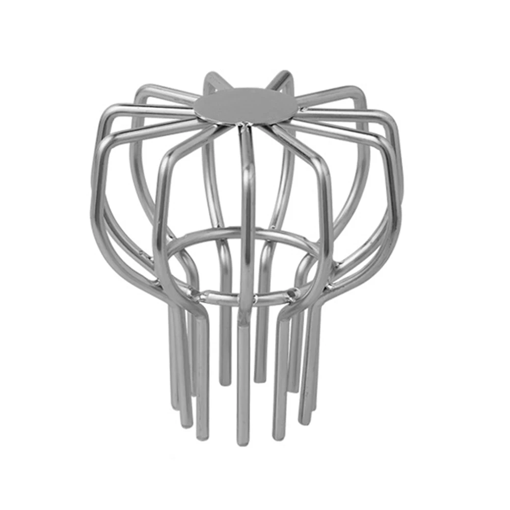 

Premium Stainless Steel Roof Drain Drainage Ditch AntiBlocking Mesh Cover Prevents Drain Clogs Fits Common Downspout Sizes
