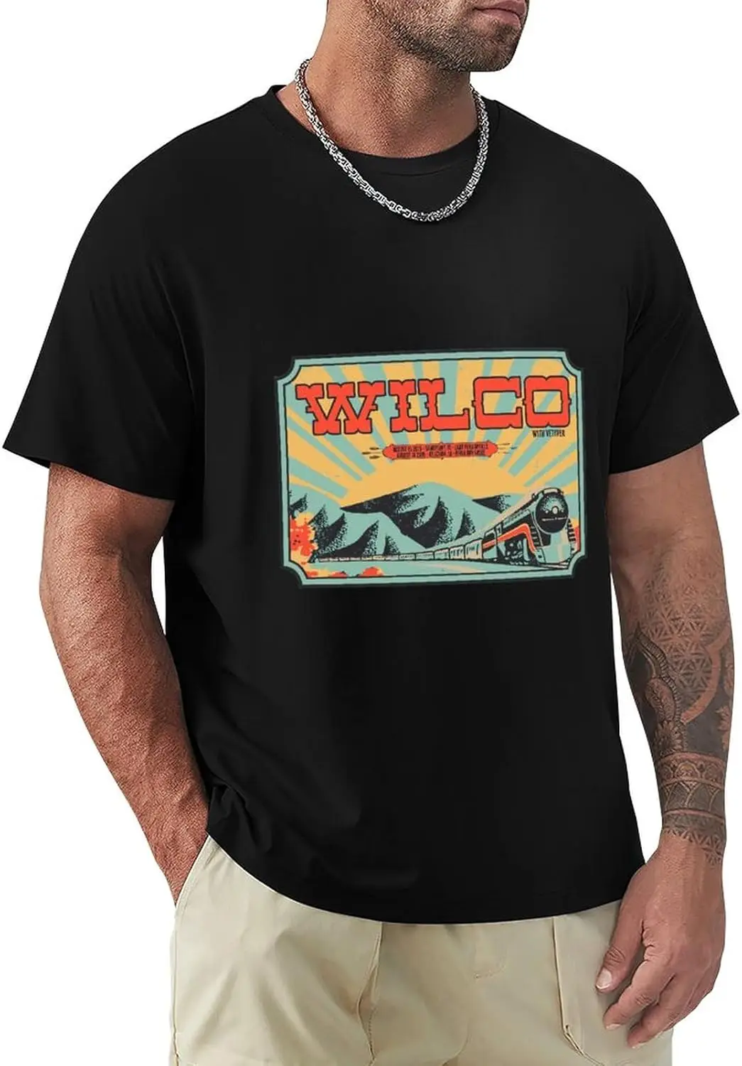 Футболки для мужчин Wilco Летние топы с короткими рукавами