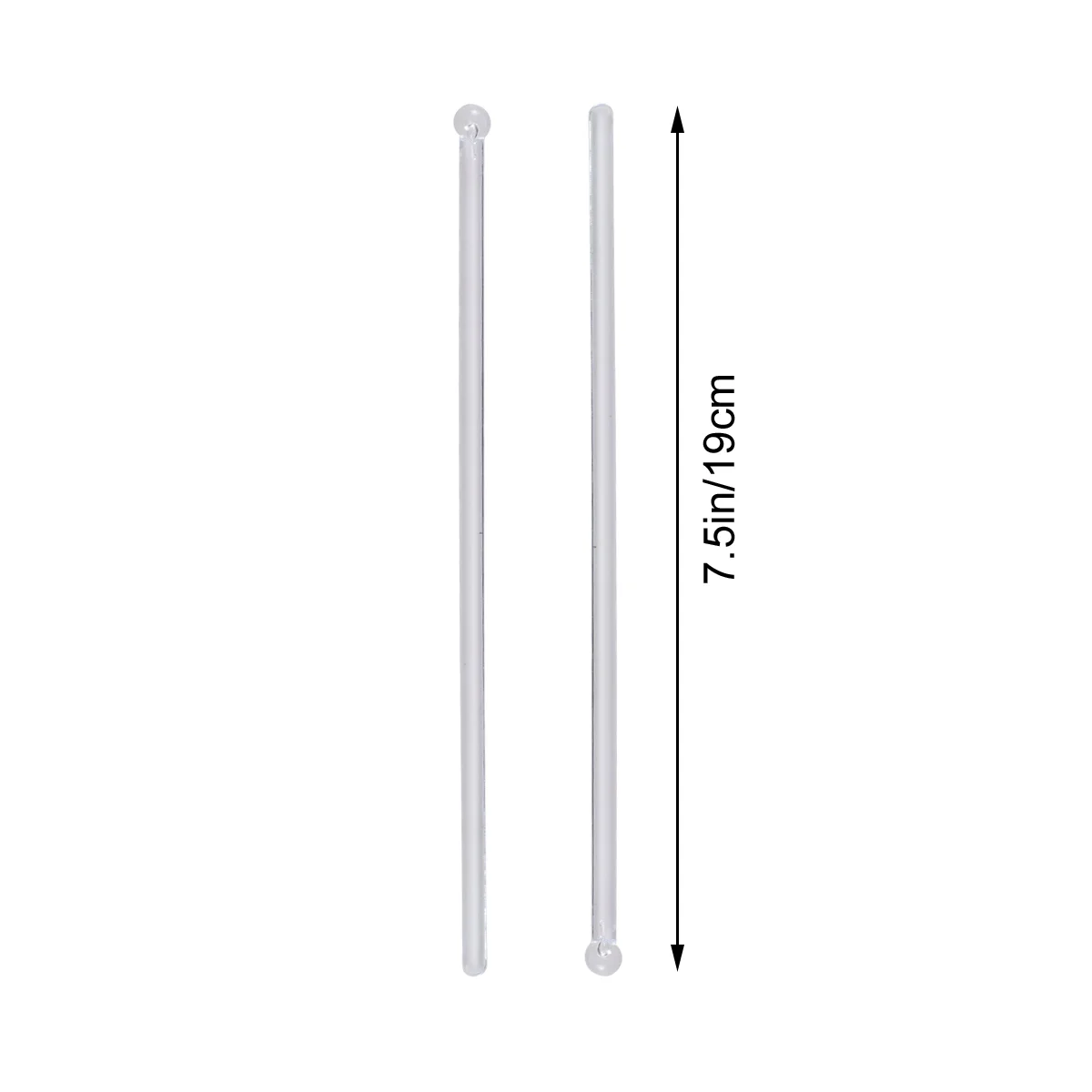 100 шт. прозрачный бар для коктейлей и напитков пластиковые палочки перемешивания