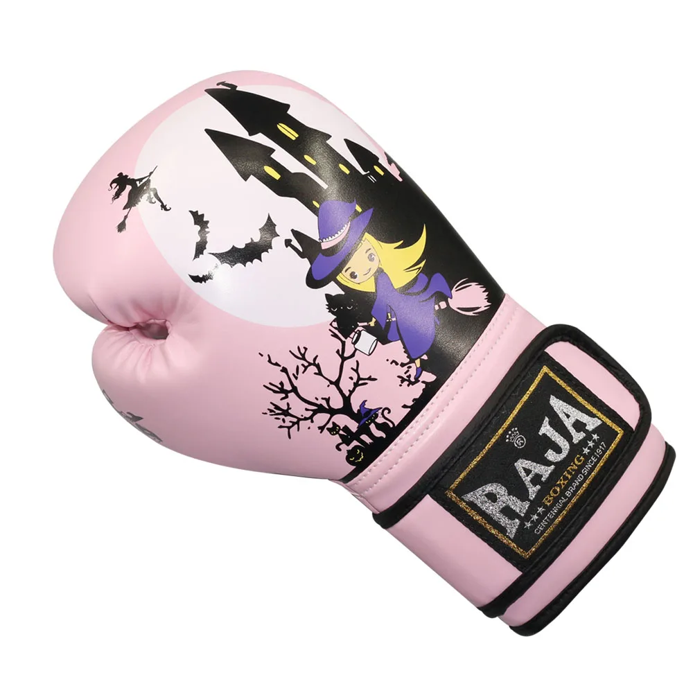 2022 Children's Boxing Gloves High Quality Cartoon Solid Color Kids Mma Boy and Girl Martial Arts Muay Thai Fighting Training