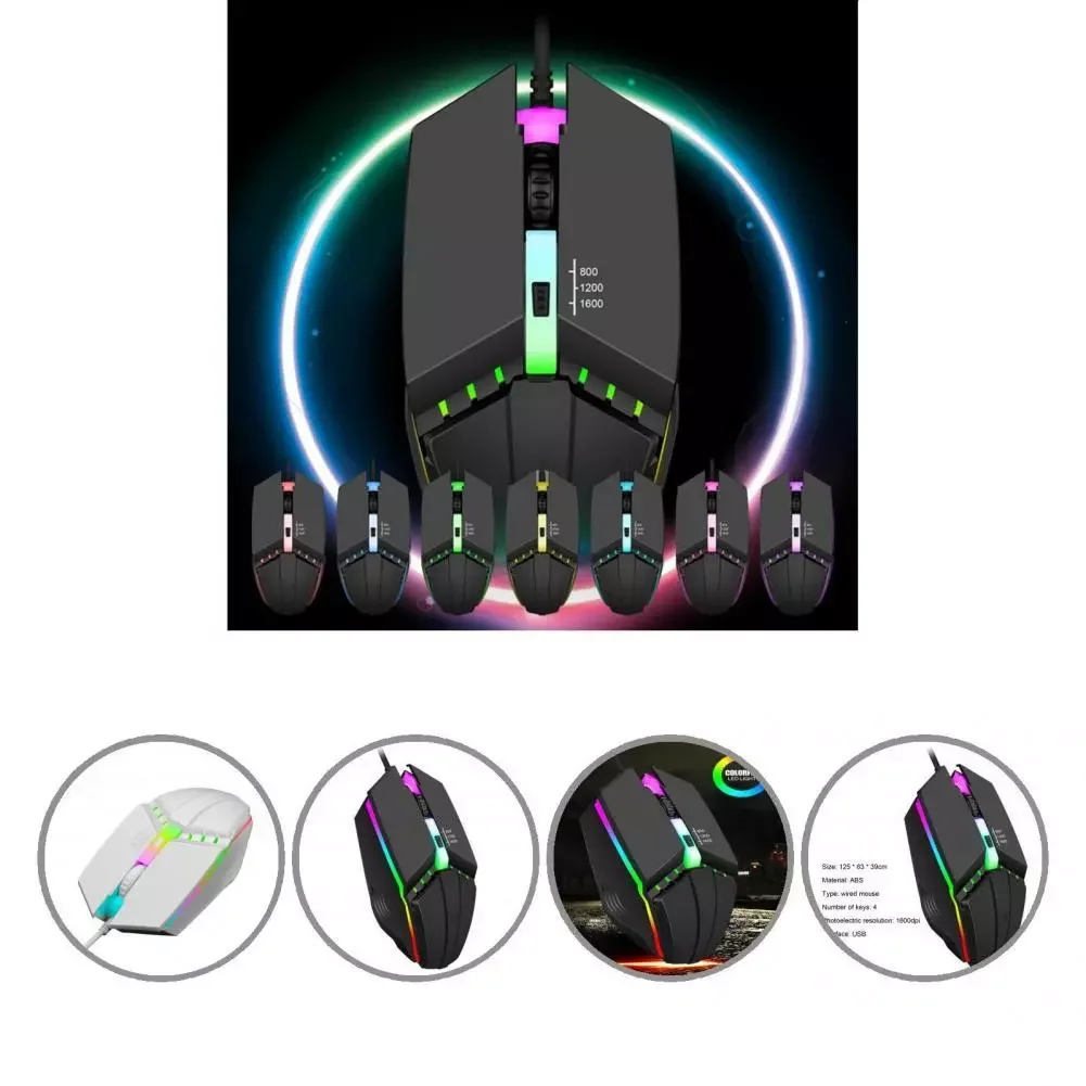 Accurate Clicking Accessories E-Sports Game Computer Mouse for Gamer