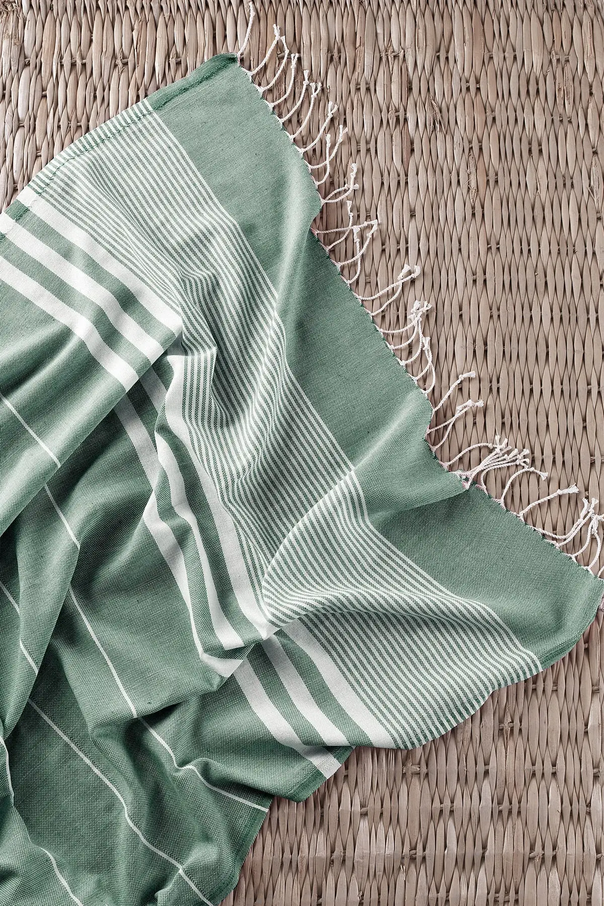 

Beach Towel Tivoli Loincloth - Green Soft Textured Water Absorbing Quick Dry