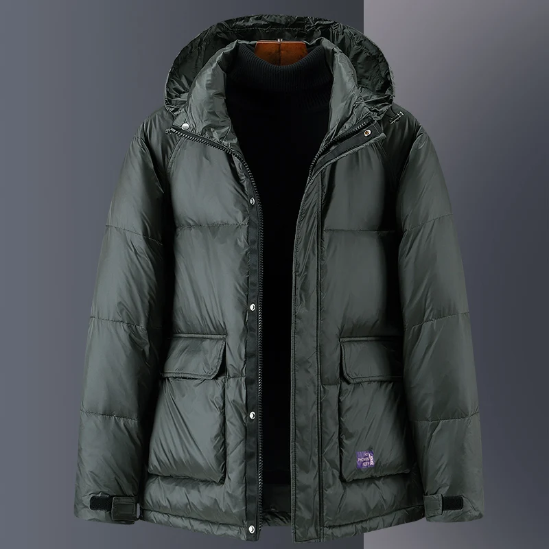 Популярная Зимняя коллекция 2020 года большая крутая Повседневная легкая мужская