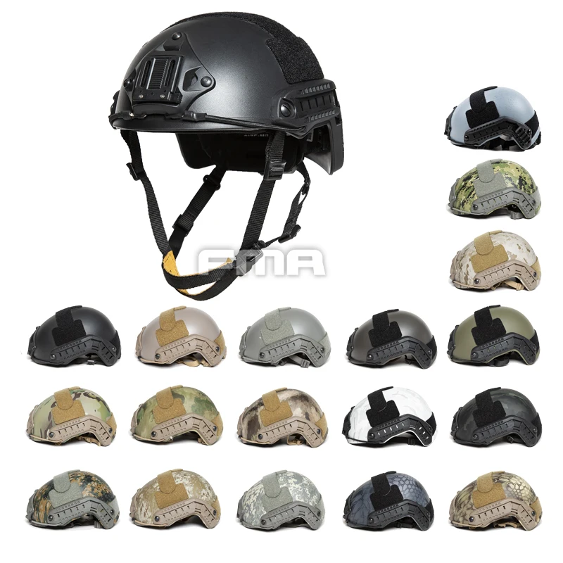FMA Lightweight Fast Series Thin Helmet 3mm Thickness High Helmet Helmet Hiking Helmet Riding Helmet