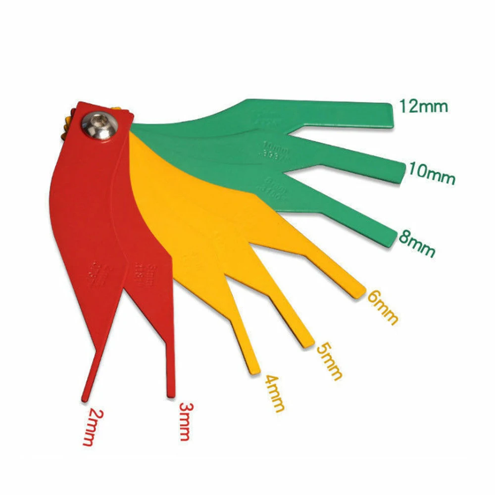 

Car Brake Pad Measuring Tool Gauge Feeler Tester Scale Lining Wear Meter Gauge Handy Measuring