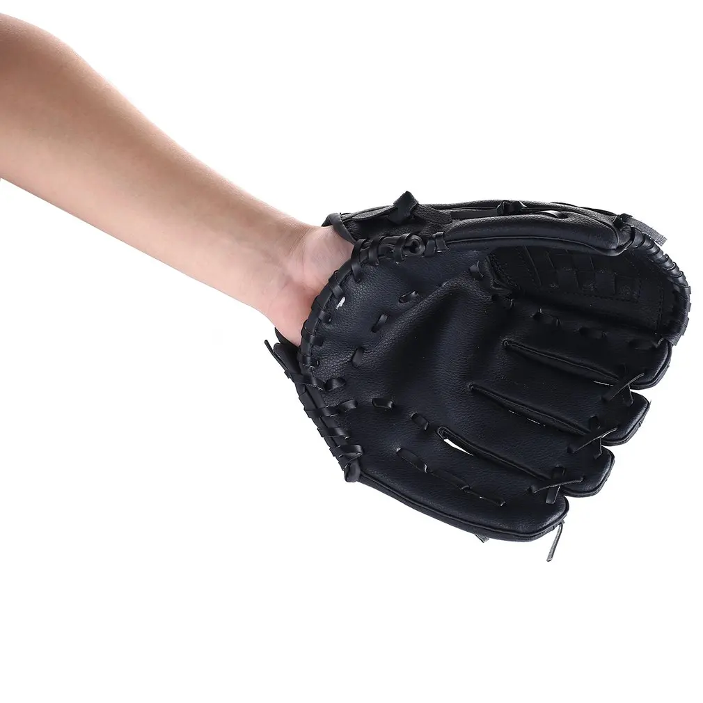 

PVC Leather Baseball 10.5-12.5 Inch Glove Left Hand Baseball Softball Training Gloves Professional Baseball Accessory