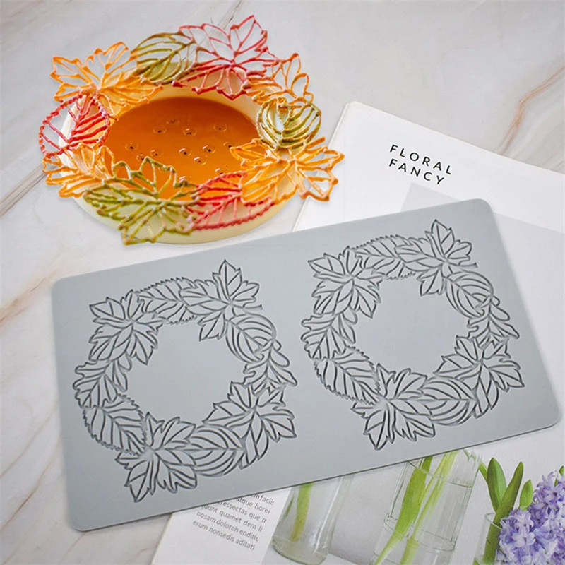 

1 шт., силиконовая кружевная форма для торта