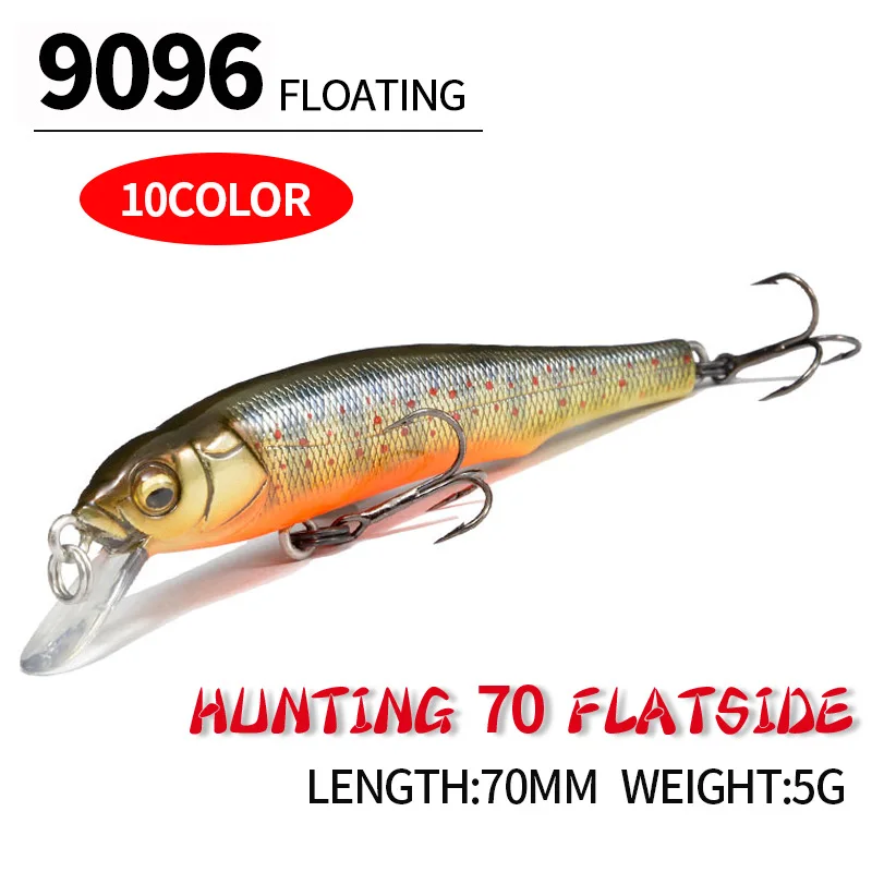 

1pcs Japan Hot Hard Fishing Lure 70mm 5g Sinking Minnow Fishing Wobbler Isca Artificial Baits for Bass Perch Pike Pesca