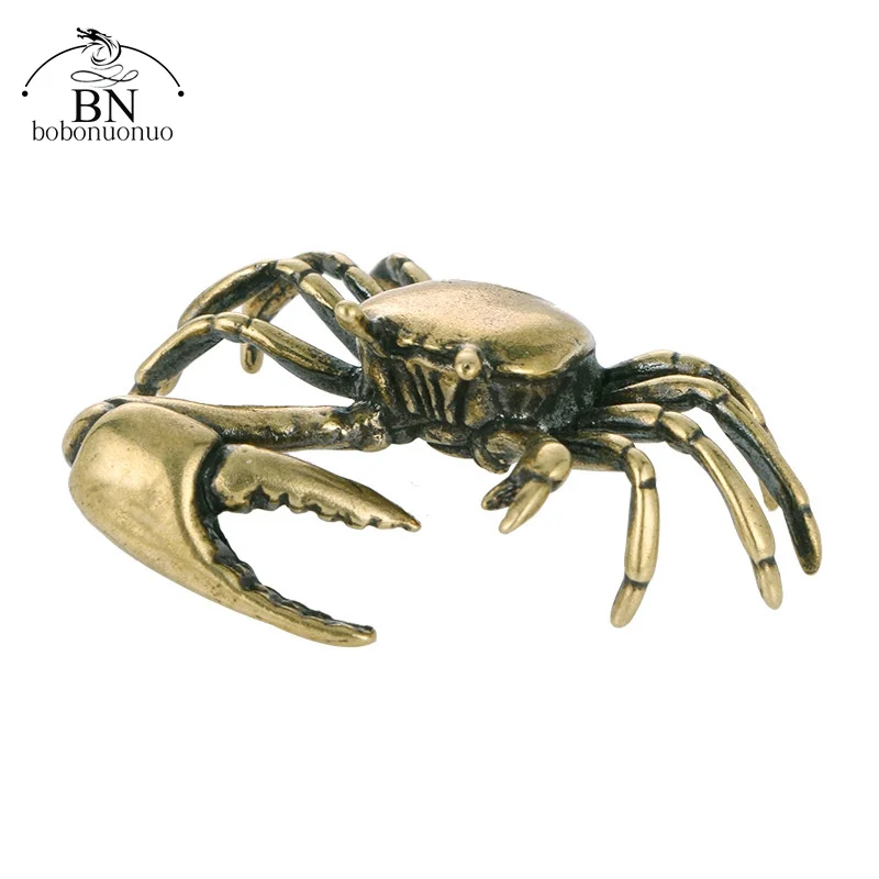 

Миниатюрная латунная статуэтка краба