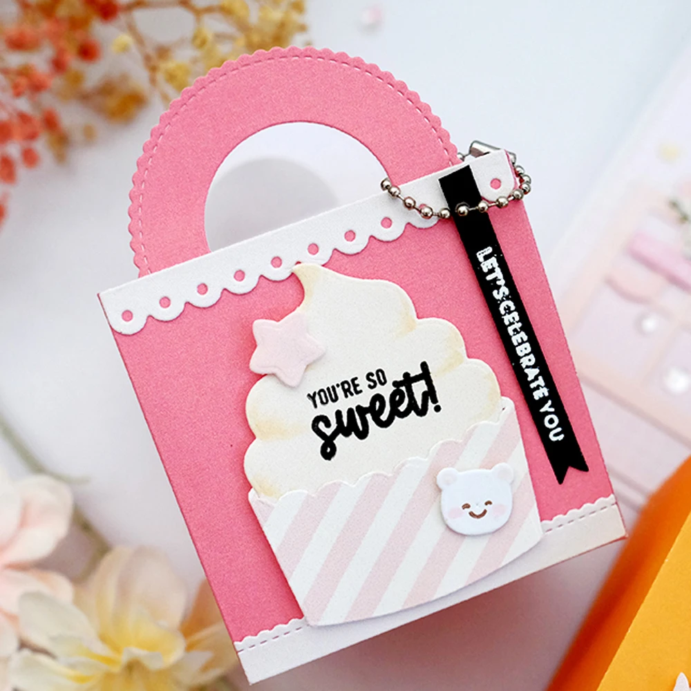 Металлические штампы для изготовления карточных альбомов: Цветочное облако