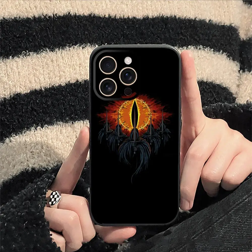 Чехол для телефона Lord R-rings Rohir-rim Classic Movie для iPhone 17, 16, 15, 14, 13, 12 Plus, Mini, Pro, Max, мягкий, черный, противоударный (art.: 3920da5ff155b) - 3920da5ff155b