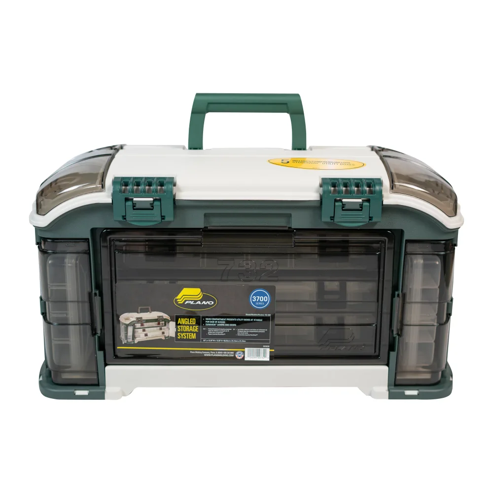 2023 Plano Outdoor Sports Angled Fishing Tackle Box Storage 