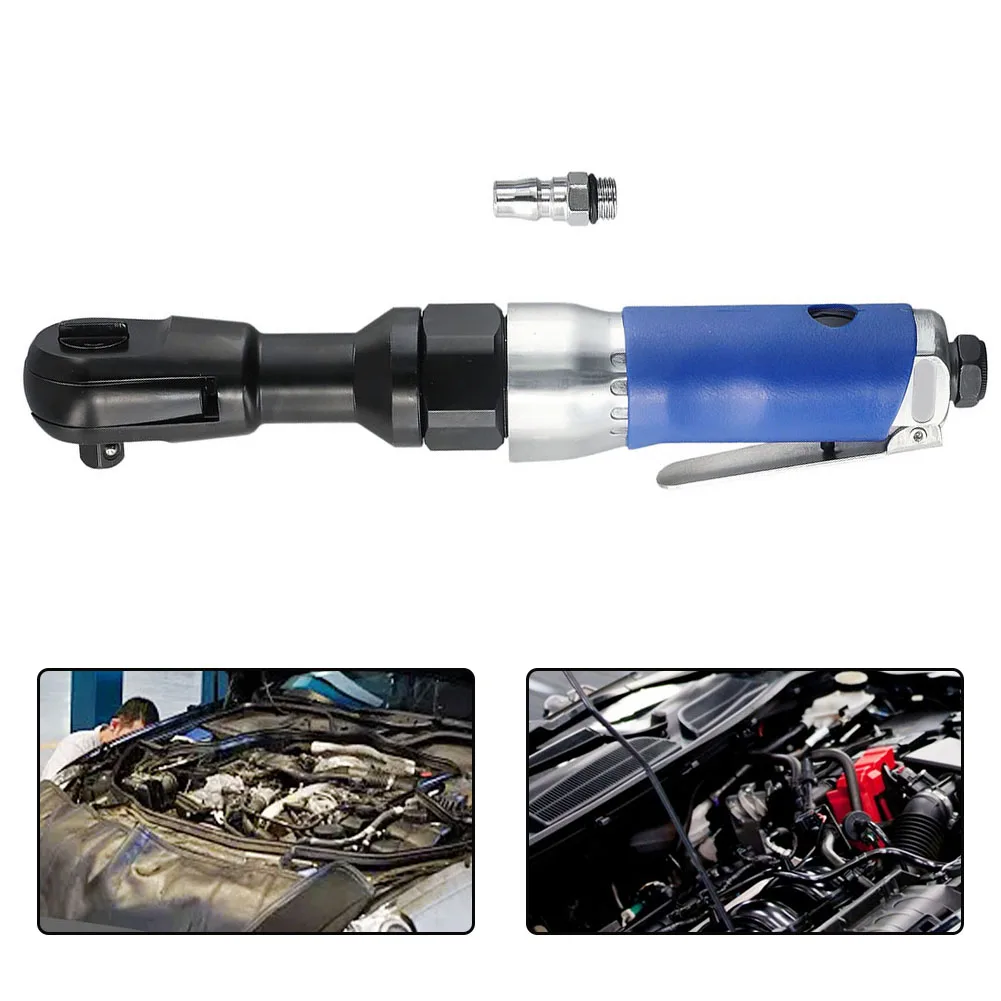 1/4 3/8 дюйма 90-градусный пневматический ключ с трещоткой ударный торцевой храповым