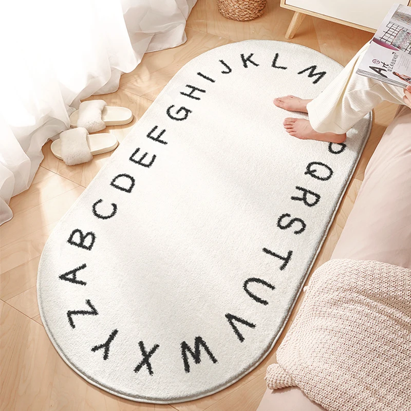 

3 Styles Oval/Rectangle Bathroom Bath Mat Soft Entrance Door Mat Living Room Bedroom Floor Mat Carpet Rug Doormats 4 Sizes