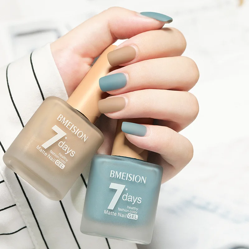 

Nail Polish Gel Art Vernis Semi Permanent Uv Esmalte Gellak Unhas Nagellak Esmaltes No-bake Frosted, Durable and Non-peelable