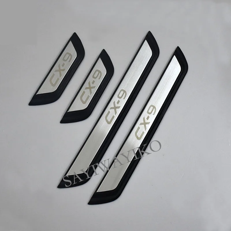 

Fit For MAZDA CX-9 cx9 2020 2021 2022 Door Sill Scuff Plate Threshold Luminated Pedal Pad Car Styling