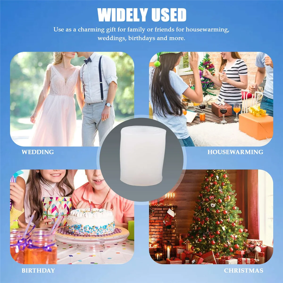 3D Искусственные формы силиконовая форма для изготовления свечей самодельные