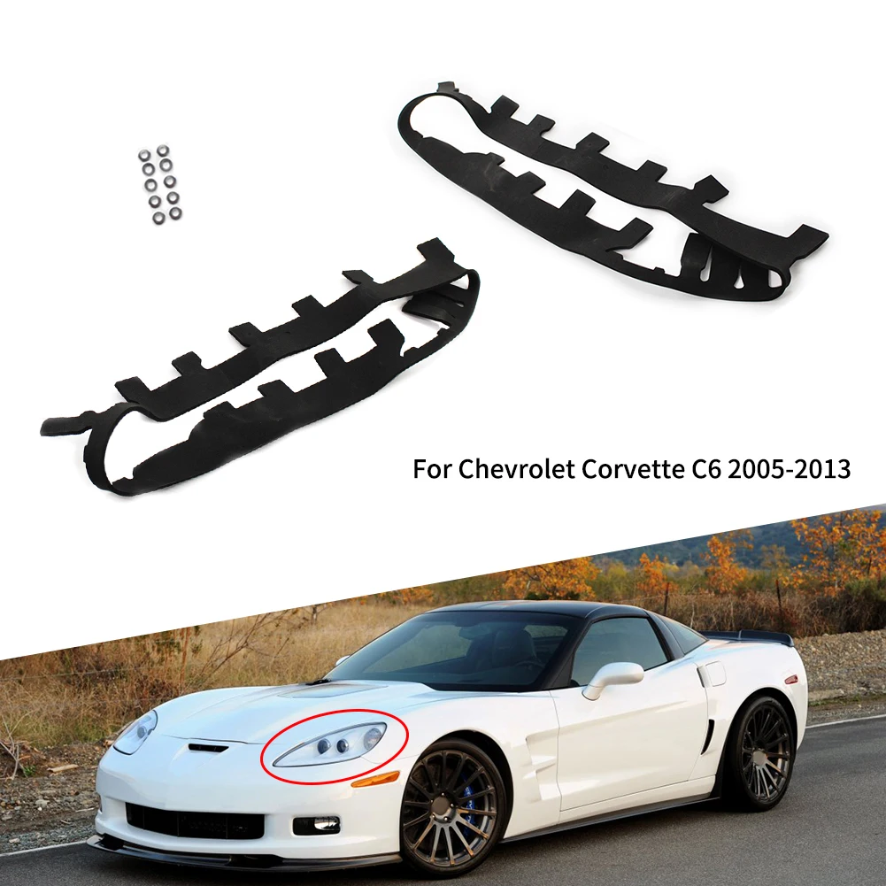 

Уплотнитель передней фары для Chevrolet Corvette C6, 2 шт./комплект