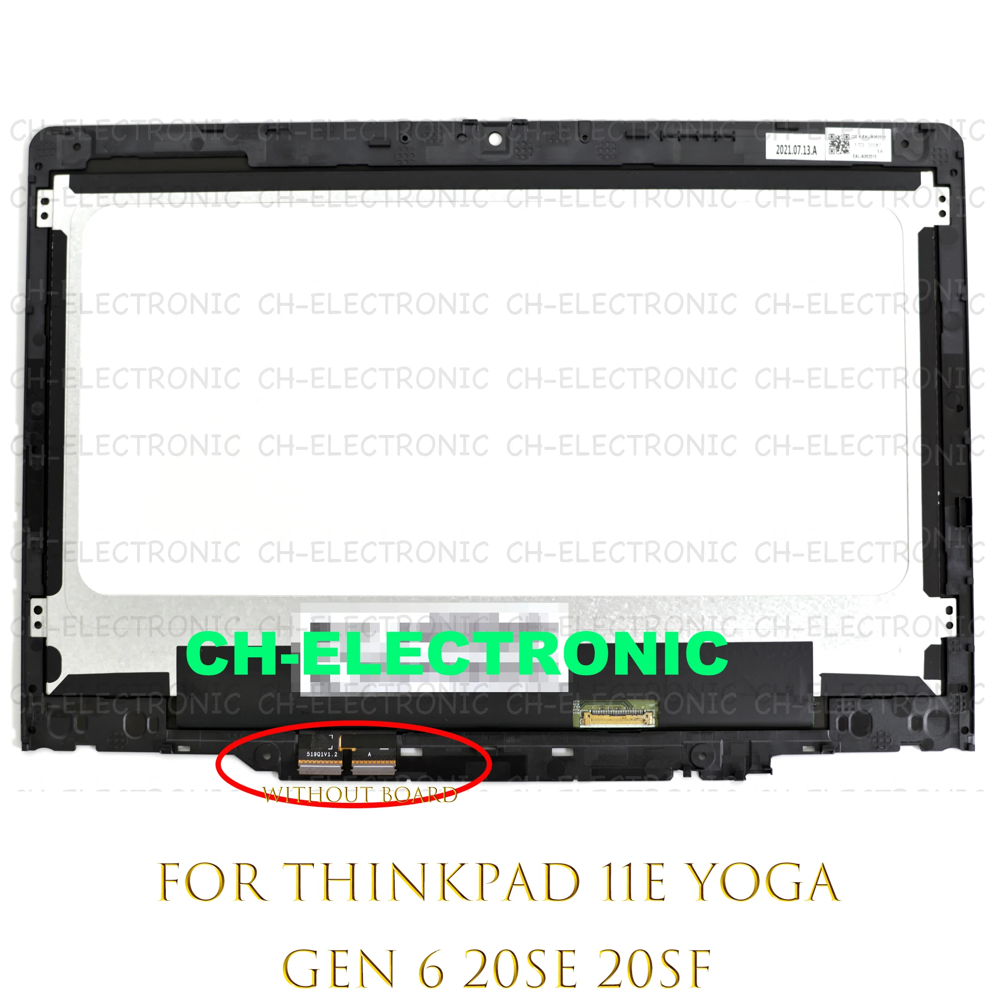 ЖК-дисплей 11,6 дюйма с сенсорным экраном и дигитайзером в сборе для Lenovo ThinkPad 11e Yoga Gen 6th 20SE 20SF, светодиодный матричный дисплей на замену