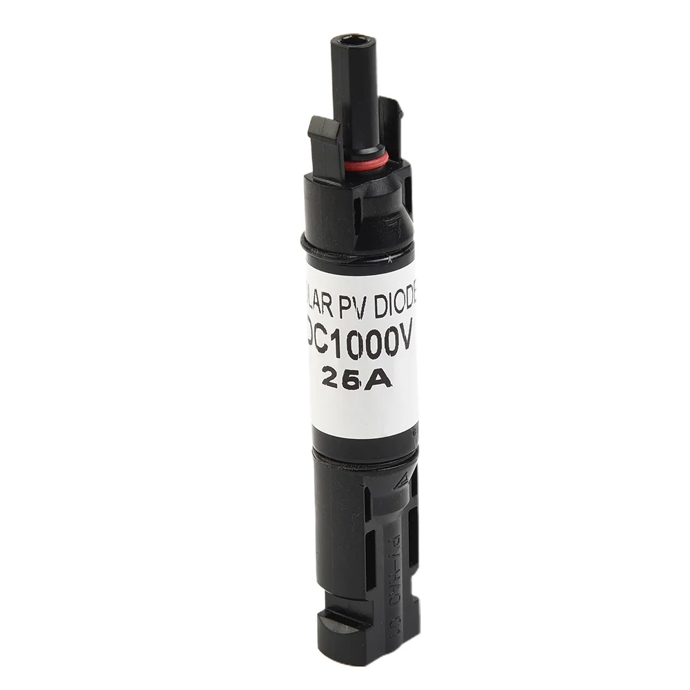 

Connector With Diode Photovoltaic Fuse Connector Solar Panel Fuse Holder And Fuse 25A Waterproof Inline PV Fuse Holder 1000VDC