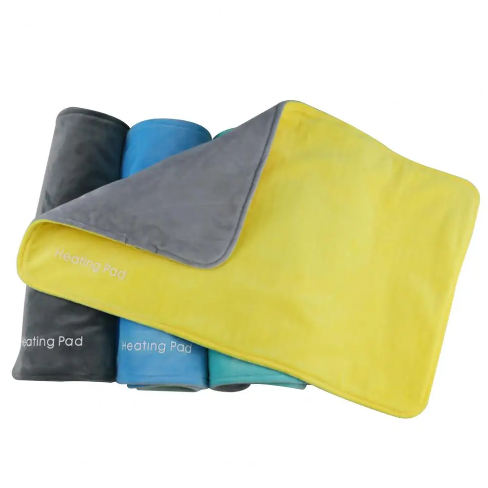

Convenient Heating Blanket Solid Color Heating Pad Cold-resistant Heat Therapy Electric Blanket Human Healthcare