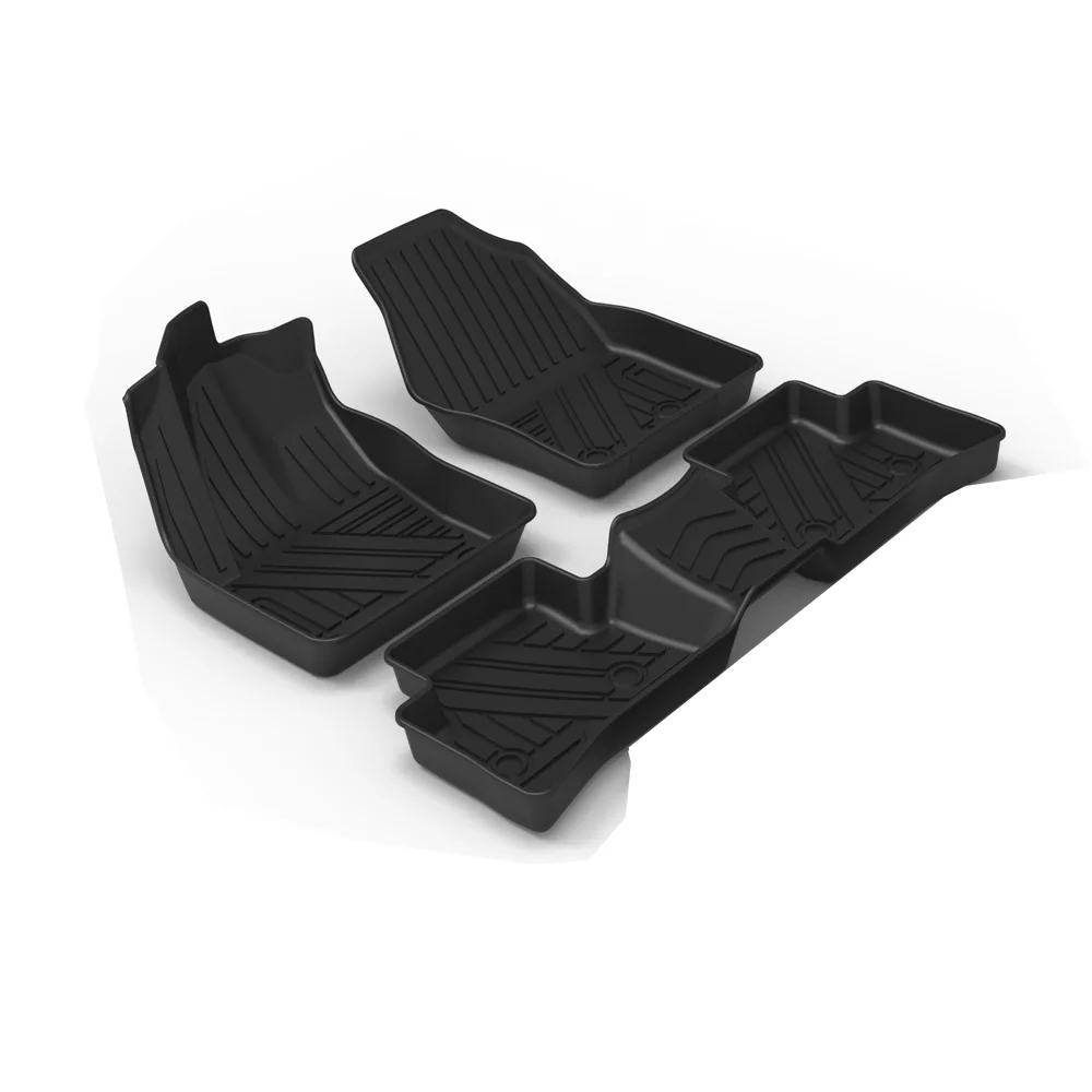 

Подходит для TOYOTA CHR 2018 2019 2020, индивидуальный автомобильный коврик для пола из ТПЭ и полиуретана для любой погоды, черный полный комплект, отделка для модифицированных аксессуаров