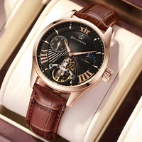 manufacturer direct selling mens watch fully automatic waterproof hollow belt fashion high end mechanical watch