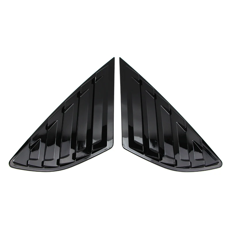 

Автомобильные задние жалюзи для Ford Mondeo Fusion 2013-2018, боковая крышка затвора, отделка, наклейка, совок на вентиляционное отверстие, аксессуары из АБС-углеродного волокна