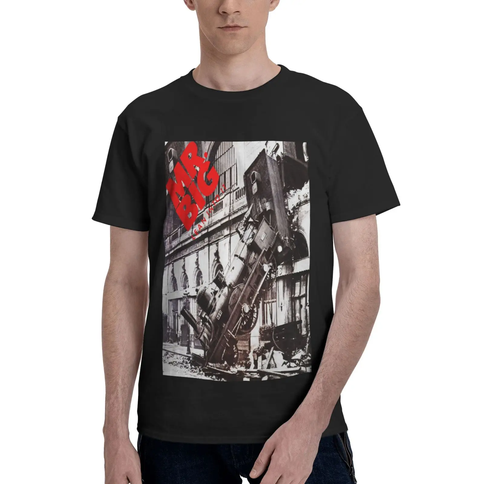 

Футболка Mr Big мужская оверсайз с принтом альбома, одежда для манги, гранж-графика