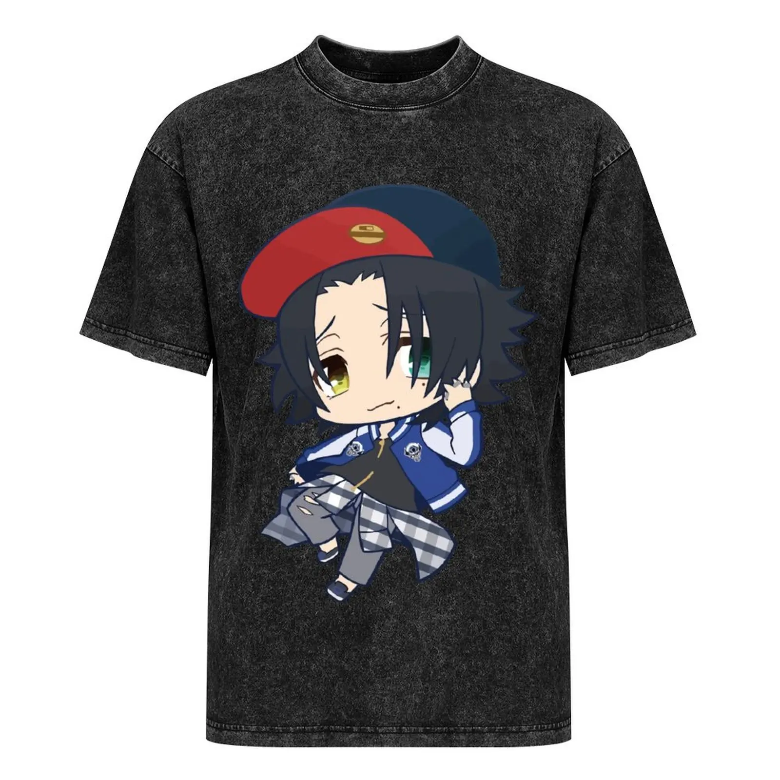 Футболка Jiro Chibi (Hypmic) с графикой футболка большого размера рисунком футболки на