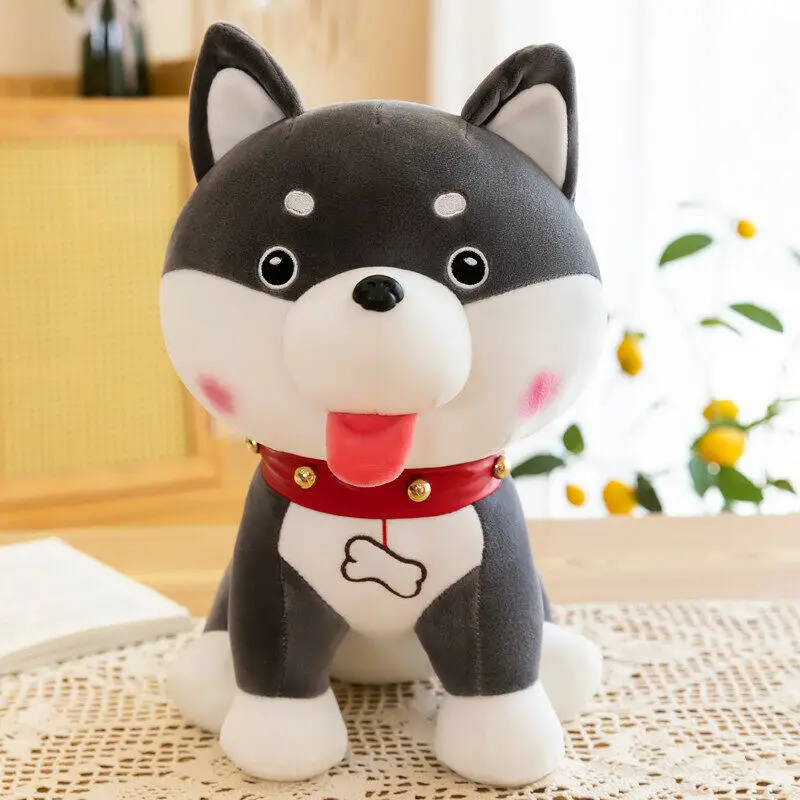 

Husky pillow doll doll doll doll puppet Erhu dog cute plush toy girl gift
