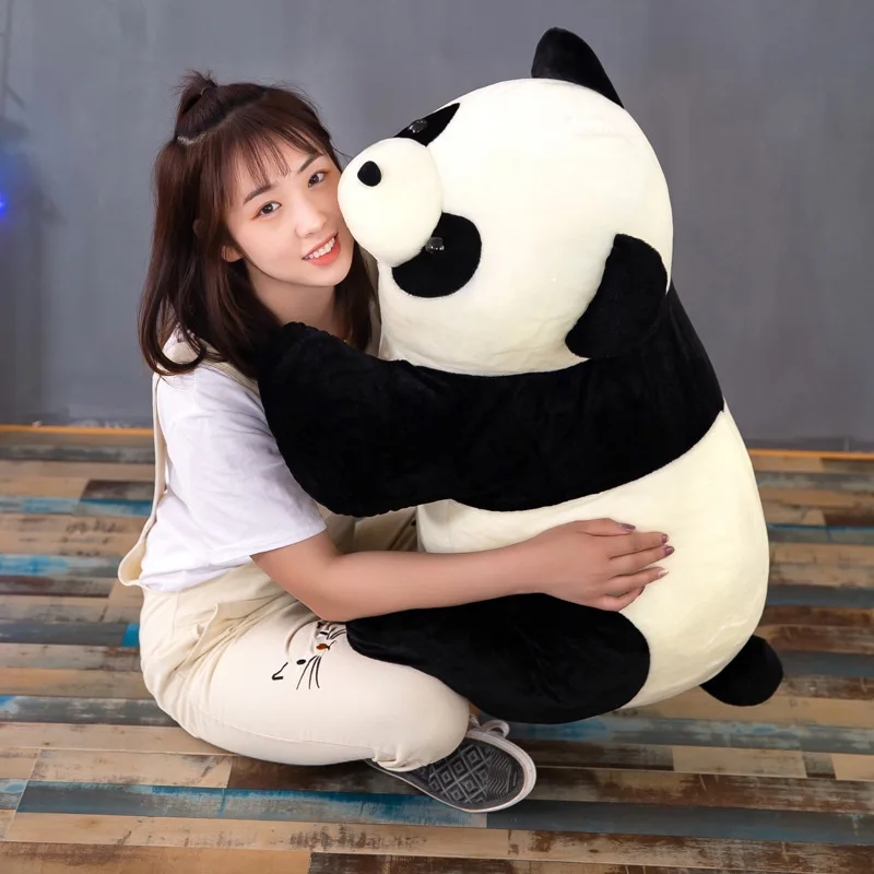 Cute panda doll simulation giant pillow rag Comfortable and soft feel plush | Pillow