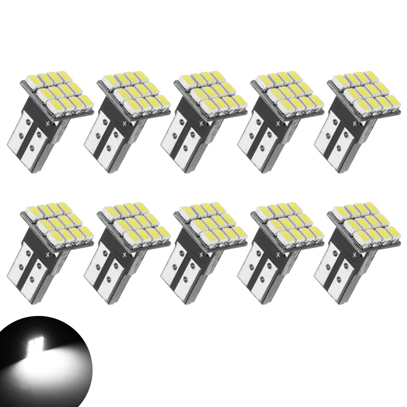 Белая купольная лампа с указателем поворота T10 W5W 5730 5630 10-SMD автомобильная