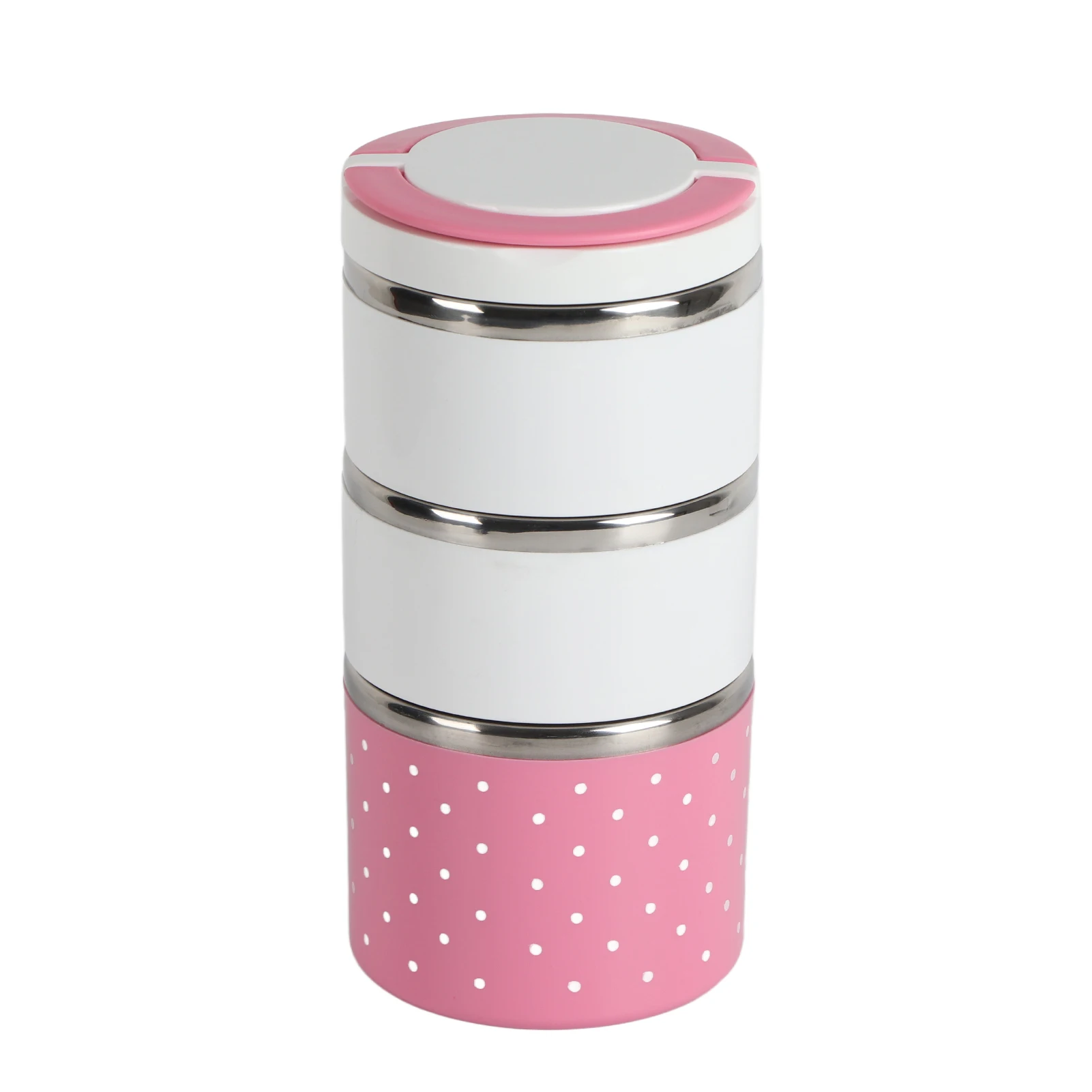 

3 Layer Stainless Steel Insulation Thermo Thermal Lunch Box Food Container Hot