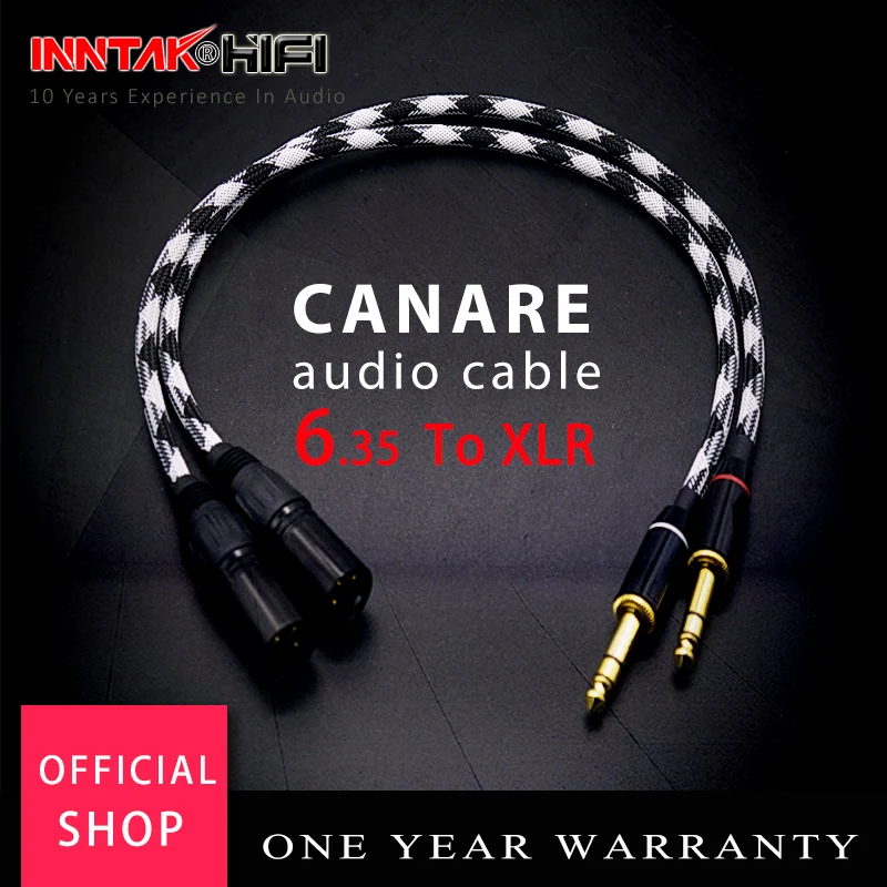 Кабель-6 5 мм 1/4 дюйма к XLR папа (мама)