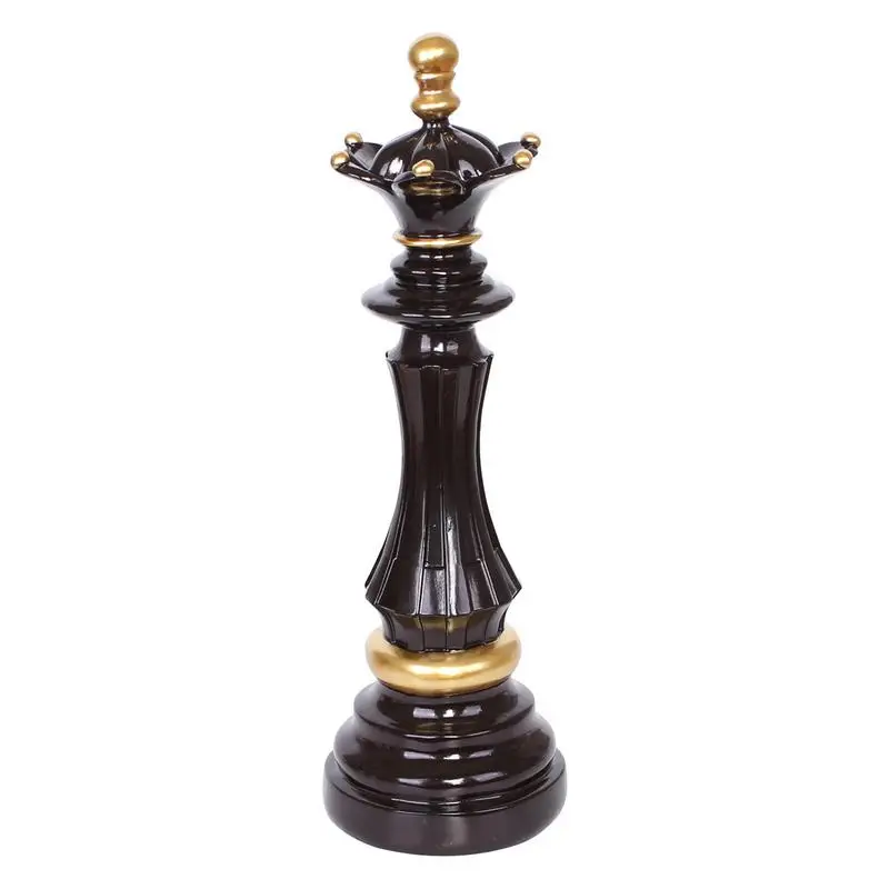 

Resin Sculpture Chess Resin Chess Office Decoration Chess Statue Sculpture Ornament Chess Piece Sculpture Collectible Figurine
