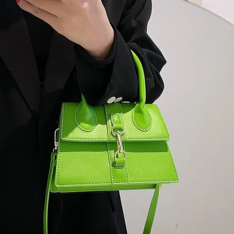 

Корейская версия сумочки женская сумка Новинка Лето 2022 модная простая сумка на плечо текстурная ручная сумка-мессенджер