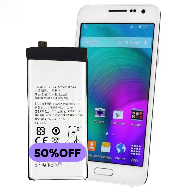 Фото Аккумулятор EB-BA300ABE для мобильных телефонов Samsung GALAXY A3/A300/A3000/A3009/A3-2015, высококачественная замена, класс А №4