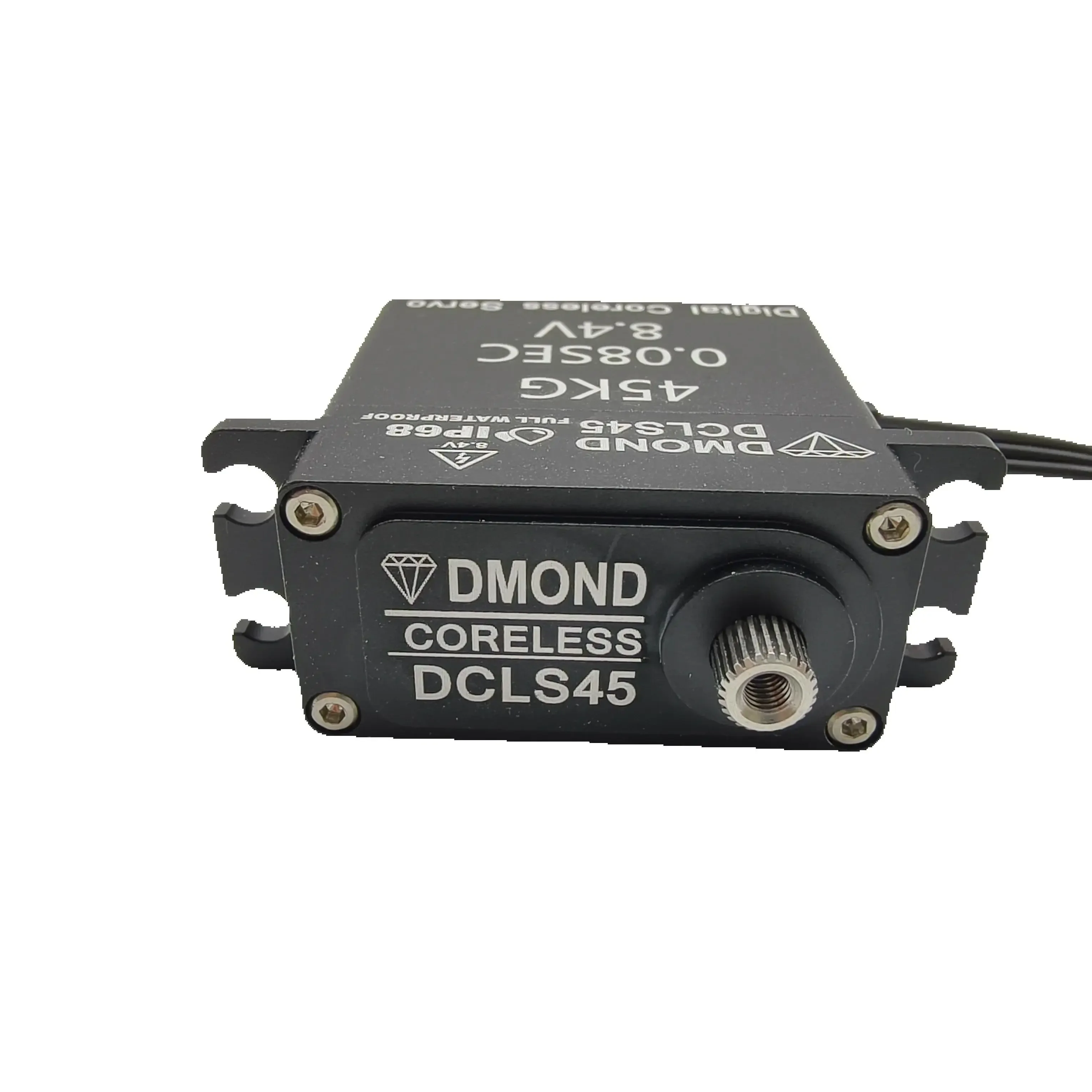 Фото RoRuSDMOND DCLS45 45 кг 0,08 с Бесколлекторный 8,4 В IP68 Полностью водонепроницаемый NB для радиоуправляемых моделей 1/8 1/10: краулеров, багги, грузовиков. Индивидуальная сборка. №5