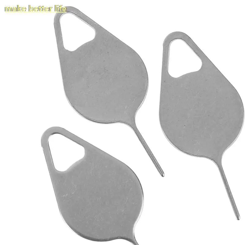

3pcs Sim Card Tray Removal Eject Pin Key Tool Stainless Needle for Phone