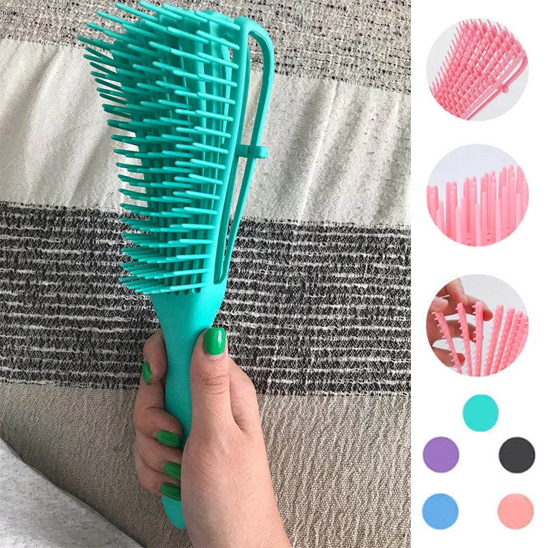 

Massage Hair Comb Hair Brush Detangling Brush Scalp Detangler Comfortable For Curly/Coily/Wet/Dry/Oil/Thick Hair Accessories