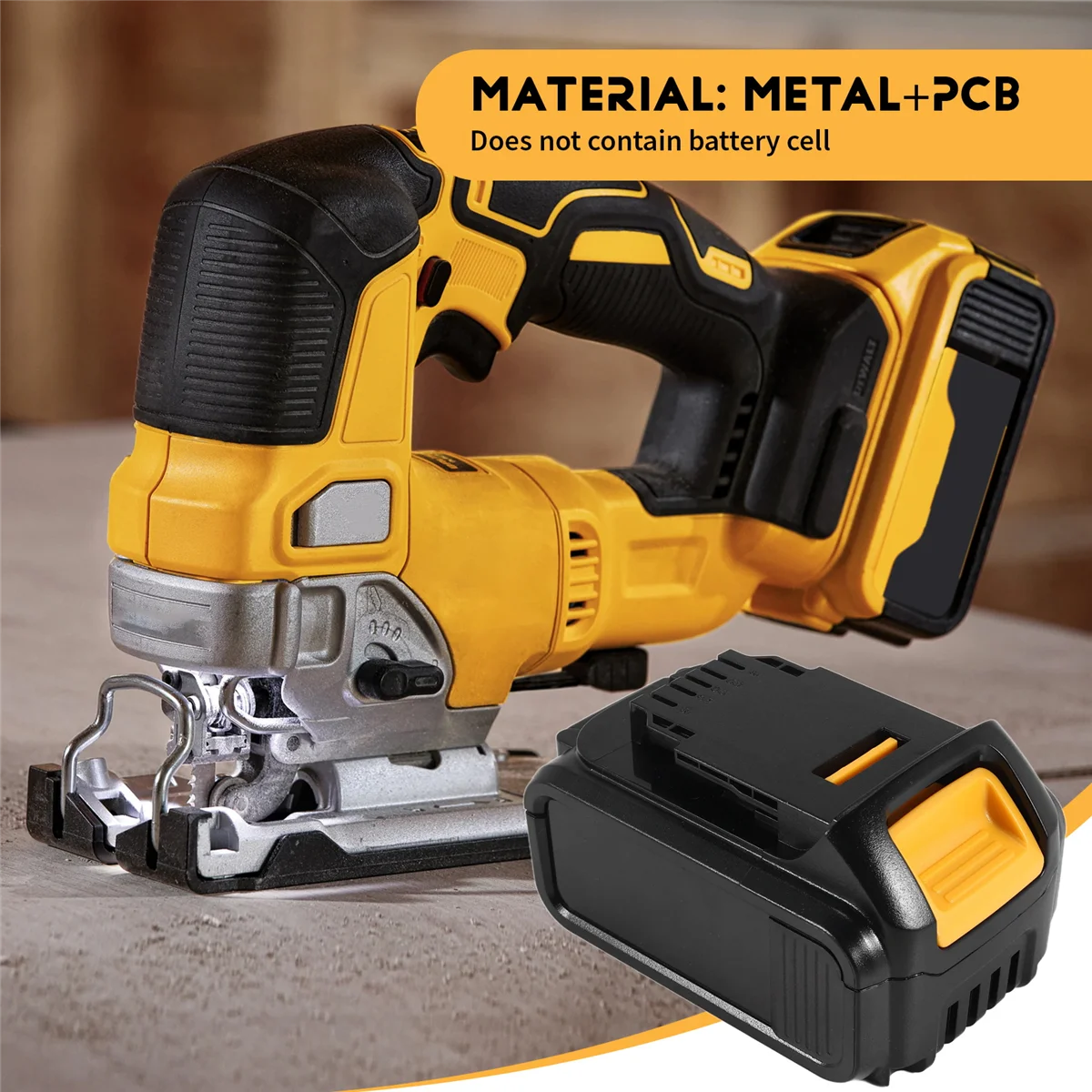 Для Dewalt 10 ядер 18 в/20 в литий-ионный аккумулятор запасной пластиковый Стандартный