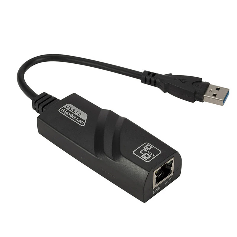 

Сетевой адаптер с USB 3,0 на Gigabit Ethernet RJ45 LAN, 1000 Мбит/с