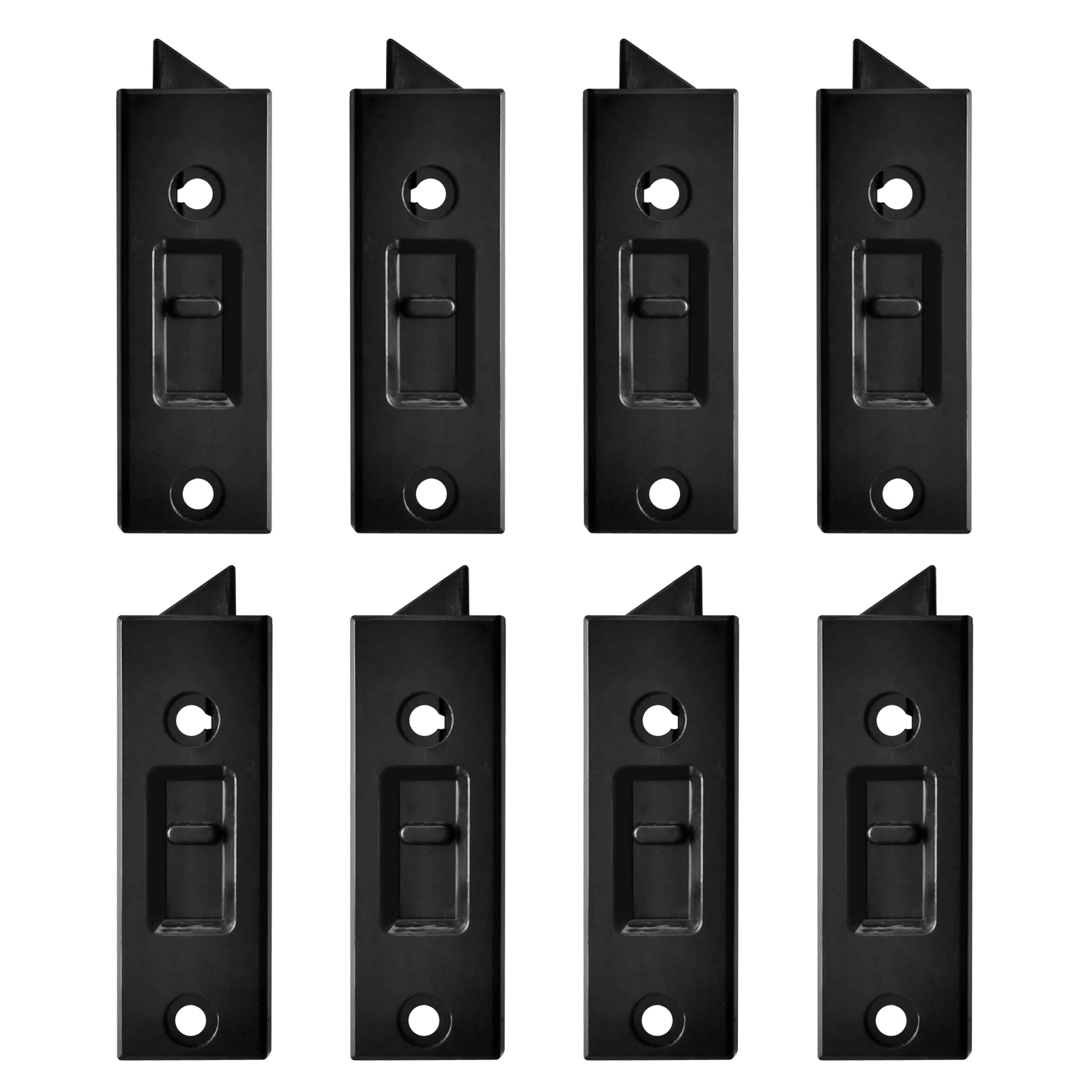 

8pcs/set Replacement Sliding Universal Left Right Accessories Hardware Tilt Spring Loaded Window Latch Lock Plastic Construction
