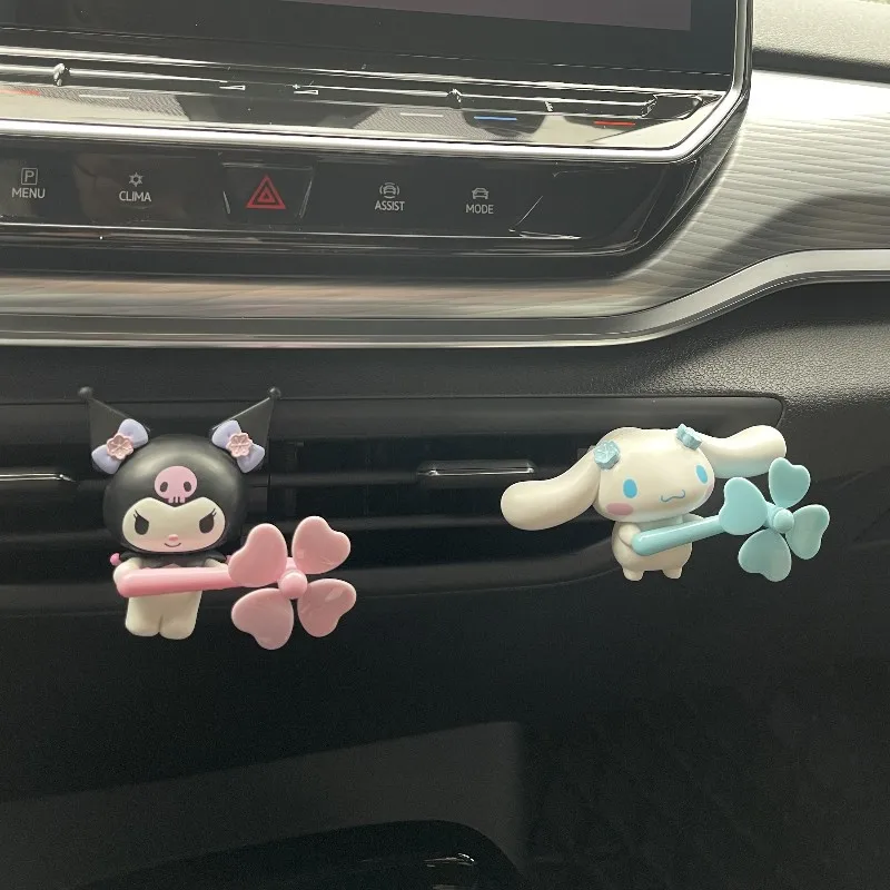 Устанавливаемая ароматерапия Sanrio ветряная мельница кондиционер для автомобиля