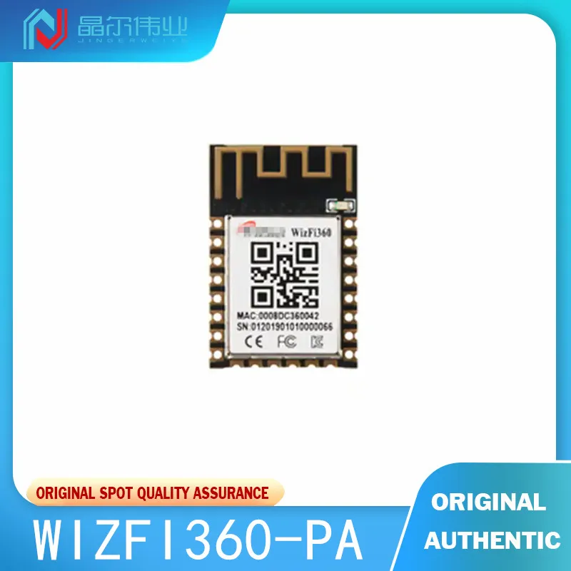 

1pcsNew home furnishings WIZFI360-PA RX TXRX MOD WIFI TRACE ANT SMD