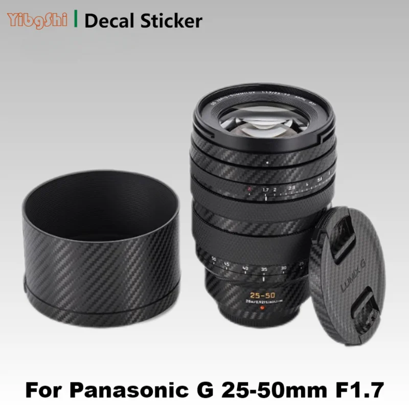 Защитная наклейка на объектив Panasonic G 25-50 мм F1.7